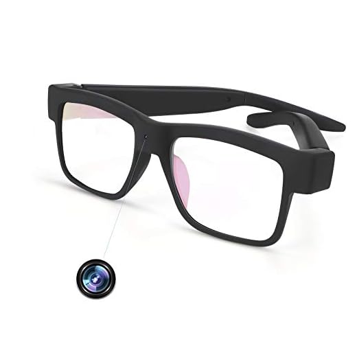 Camera Glasses 1080P Towero Mini Video Glasses Wearable Camera(Without SD Card)