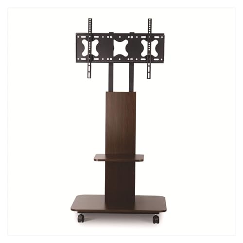 Soporte móvil para TV con ruedas y base giratoria miniatura 1