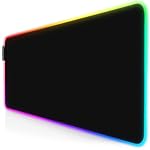 CSL-Computer – TITANWOLF - RGB Gaming Mauspad - LED Schreibtischunterlage -
