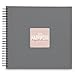 Produktbild Spiral-Album "Fine Art", 36x32 cm, 50 schwarze Seiten, Steingrau