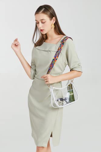 Image of CYHTWSDJ Shoulder Bags for Women, Cute Hobo Tote Handbag Mini Clutch Purse with Zipper Closure
