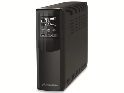Batterie: 2x 12v 9ah PowerWalker VI 1500 CSW gruppo di continuità (UPS) A linea interattiva 1500 VA 900 W 4 presa(e) AC