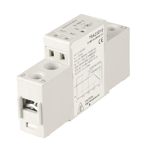 Module relais statique 10A TRA23D10 pour domotique et gestion de chauffage connecté AC