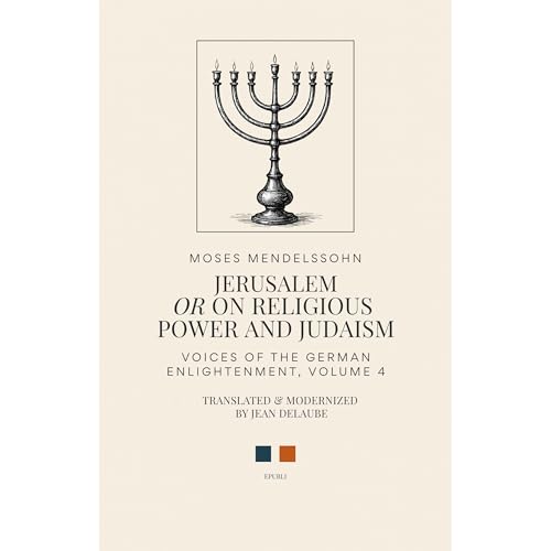Jerusalem: Or on Religious Power and Judaism Audiolibro Por Moses Mendelssohn arte de portada