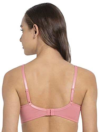 Image of Jockey FE41 Women Wirefree Non Padded Super Combed Cotton Elastane Stretch Full Coverage Everyday Bra with Concealed Shaper Panel