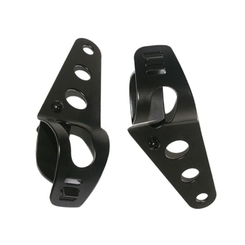 Fixation phare moto fourche 28mm-34mm support de montage noir