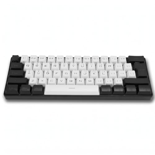 Teclado ergonómico RGB de 61 teclas Sxhlseller para solucionar la falta de espacio en tu escritorio