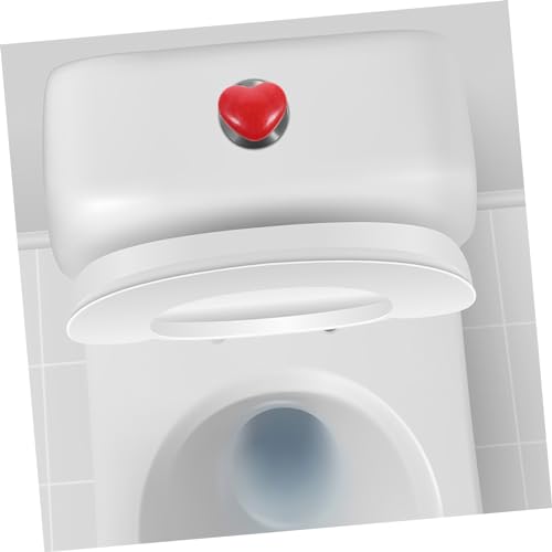 DOITOOL 4 peças Prensa de vaso sanitário botão de descarga de banheiro botões de tanque de vaso sani