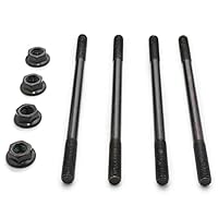 Easyboost 4 Zylinderstehbolzen Set M6 x 106mm für Piaggio AC/LC 50ccm Typhoon NRG Zip Runner und Minarelli Stehend MBK Booster Yamaha Bw’s Stunt