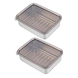 Boîtes à fromage ménagères : récipient à fromage peut efficacement éviter taches et autres saletés et garder aliments , récipient à fromage et à viande pour réfrigérateur