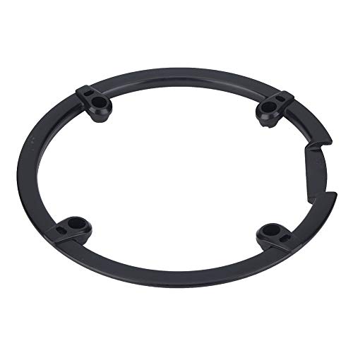Magt Chain Guard Protector, 44 Teeth Mountain Bike Chain Wheel Crankset Cover -44T Sprockets Crankset Protective Cover 44 Gear Integrated Chainwheel Chain Guide (Color : Black) #TOP5