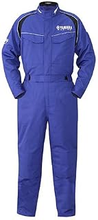 雅马哈发动机 (Yamaha) YAMAHA RACING (雅马哈赛车) 机械师连体服长袖 YR8001 蓝色