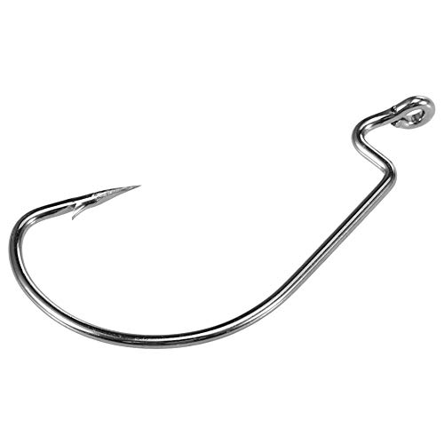 Yialia 10 PCS ganchos de pesca de alta de aço carbono isca macia ganchos de peixe anzóis equipamento