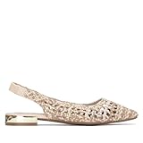 XTI - Bailarinas Mujer Beige - Calzado Cómodo y Versátil - Moda Casual - Modelo 14530001 (Talla 38)