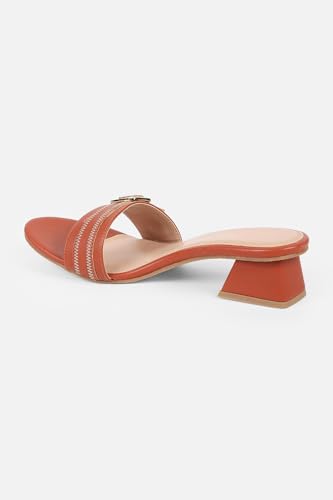Image of Allen Solly Women's Ahscfrgbs01746 Heeled Sandal