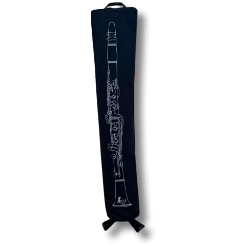 Full length Bb Clarinet Cover. Protects from dust, slows down the cooling process which helps prevent cracks, offers additional protection if the clarinet gets knocked over, and it looks Sublime! Cover