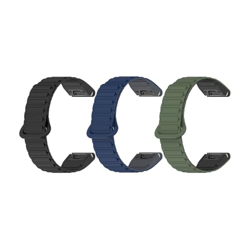 Garmin fenix 8 43MM/Fenix 7S/Epix Pro 42MM/Instinct 2Spoh 20MM }Olbg xg ݊oh VR _炩 ʋC ϋv X|[coh ANZT[ (ubN+~bhiCgu[