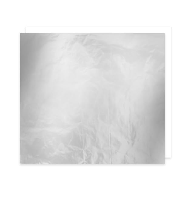 Monouso | 500 Hojas de Papel Antigrasa, 28x31cm, Color Metalizado, Envueltas Antigrasa con Doble Capa, Aluminio, Papel para Hamburguesas, Bocadillos, Snacks, Fritos, Barbacoas, Picnic