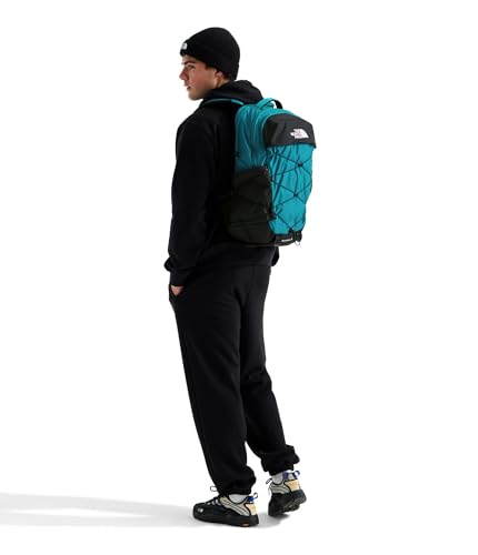 Image of The North Face Borealis Commuter Laptop Backpack - Water Repellent, Laptop Sleeve, Large Main Compartment, Restorative Teal /TNF Black /Pacific Teal, One Size
