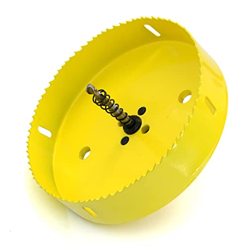 Jiecheng 6 Inch Hole Saw For Cornhole Boards,Metal,Drywall,Plasterboard,Wood And Plywood #TOP6