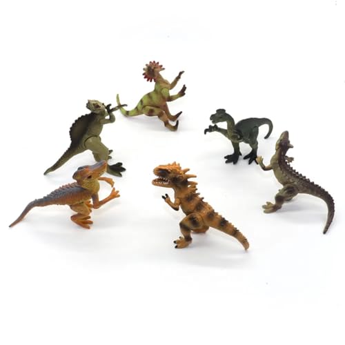 Image of Small Kids Sea & Wild Animal Toys Sets for Fun, Educational, Spark Imagination and Learning (Multi Choice Sets) (Dinosaurs) 12pcs