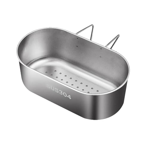 Colador de Acero Inoxidable para Fregadero