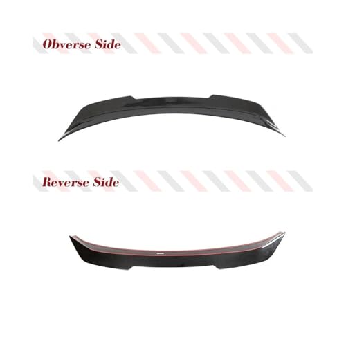 Aileron de coffre surélevé carbone Lexus IS300 style OEM + rigide - 6
