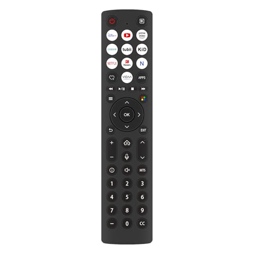VINABTY Nuevo Mando a distancia ERF2AP36 reemplazo para HISENSE Smart TV ERF2AP36 ERF2AP36H controlador remoto