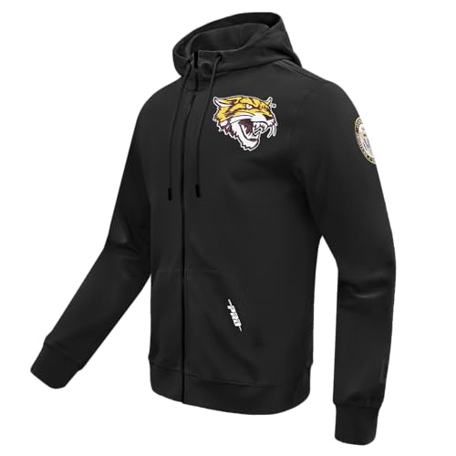 Image of Pro Standard Mens College Classic Chenille Cotton Double Knit Full Zip Hoodie