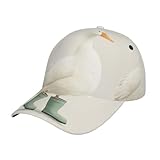 White Goose in Green Rain Boots Baseball Cap for Men...