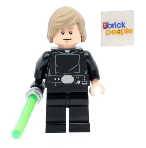 Minifigura LEGO Star Wars de Luke Skywalker con pelo lanudo: Juguete coleccionable 6+ años