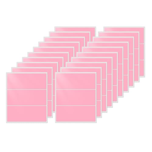 4×2 Inch Label Stickers for Storage Bins Rectangle Vinyl Labels 60 PCS