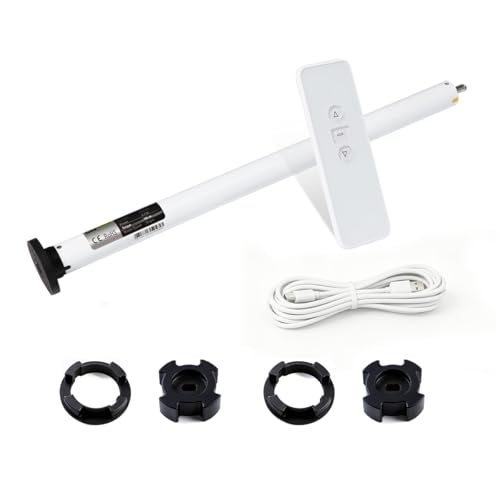 Image of LUXLUV Smart Blinds Motor | WiFi Tubular Motor for Motorized Roller Blind,Windows Shade,Suitable for 1-1 /2 inch (38mm) Diameter Tube - Only Motor (2 Driver Crowns)