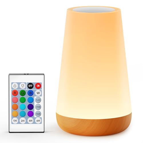 Auxmir Nachtlampje Touch dimbaar, Bedlampje Tafel nachtslampje
