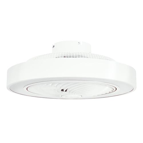 Jocca - Ventilador Techo Smart con Luz LED Regulable| Ventilador Inteligente Bluetooth, Silencioso,...