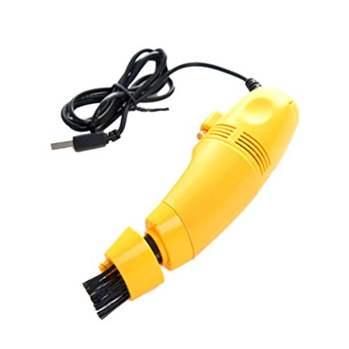 Jinzuke Mini Teclado Aspirador del USB del Ordenador portátil PC Herramienta de Limpieza del Cepillo del Polvo Múltiple La Cabeza de Cepillo de 4 Colores Cover