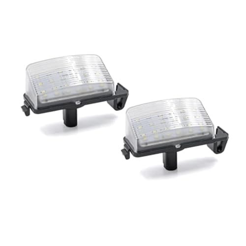 Luces de matrícula Nissan 350Z Infiniti G35 para solucionar la baja visibilidad trasera