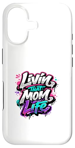 Livin That Mom Life Funny Say Mama ��̓� �X�}�z�P�[�X iPhone 17 �p