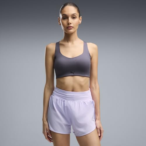PUMA Brassière de Sport à Maintien élevé PWRMODE Femme M, Inky Depths Gray