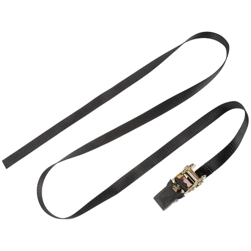 Didiseaon Cincha de Amarre con Trinquete Retráctil Correa de Sujeción Resistente para Carga y Vehículos con Ganchos Metálicos Fácil Uso y Almacenamiento para Camiones y Remolques