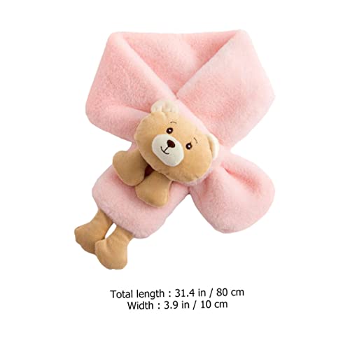 Homoyoyo 1pc Boy Girl Warm Scarf Cartoon Soft Neck Warmer for Boys and Girls for Outdoor Activities and Christmas2