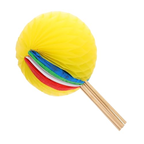 BESPORTBLE Cheer Hand Flower Prop Colorful Sports Activity Accessory for Basketball Football Tennis Reusable and Durable for Team Spirit at Events and School Performances