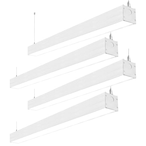 Hykolity 4ft Linkable LED Office Light 4-Pack