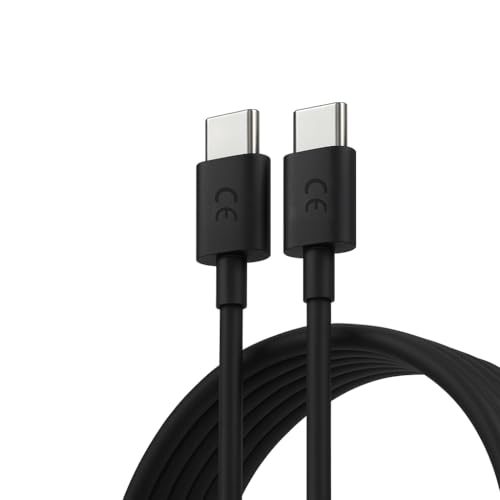Image of PD Original C2C TurboPower Charging Data Cable 1M High Speed Type-C USB Cable For Samsung Galaxy A14 /S23 /S24 /S25 /FE /X3 Pro, Mi 14 /Moto One Series /Ultra| Fusion /12 /11 /XR /XS /X /8 Plus (JSM LQ26mn)