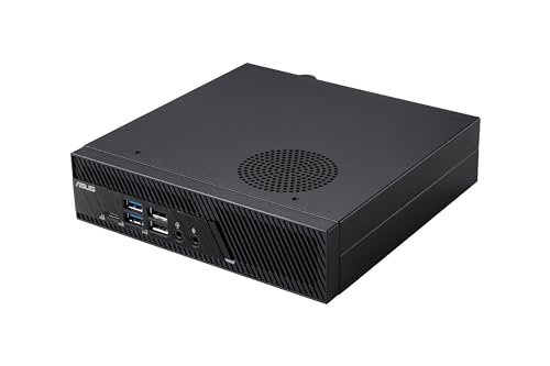 Image of ASUS PB63 Full System Mini PC with Intel Core i3-14100 Desktop Processor, 8GB DDR5-4800 MHz RAM, 256GB PCIe G4x4 NVME SSD, Wi-Fi 6 & Bluetooth 5.2, USB-C, VESA Mount, Keyboard and Mouse Included
