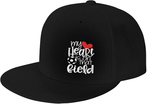 My Heart is On That Court Adjustable Outdoor Baseball Hat Flat Hat