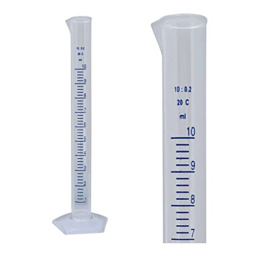 Image of Azlon 237885 Polymethylpentene Economy Molded Graduated Cylinder, 500ml Capacity (Case of 6)