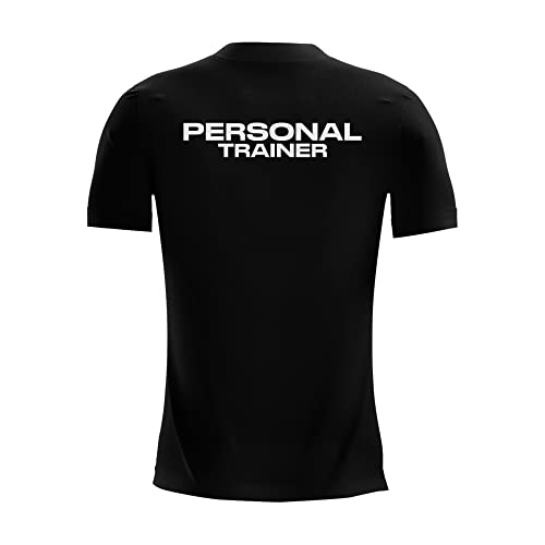 Camiseta Academia Shap Life Personal Trainer Corrida Treino Cor:Preto;Tamanho:G