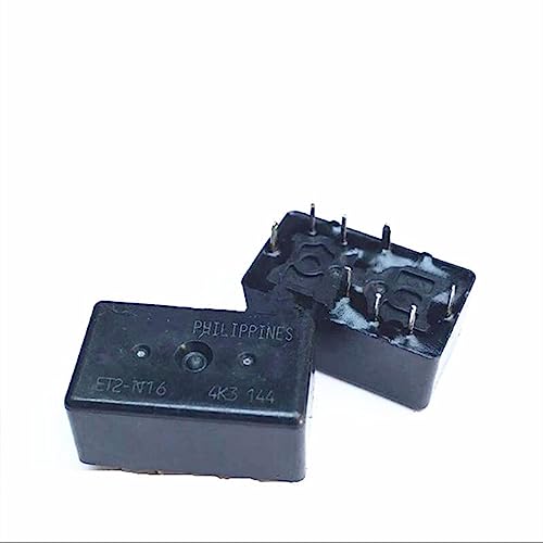 Relais de voiture 12V ET2-N16 miniature double contact à 8 broches haute résistance 5PCS