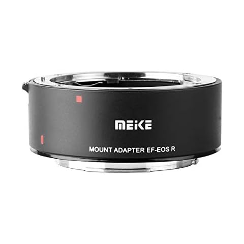 Meike Metal Lens Adapter EF-EOSR Auto-Focus Mount Converter for Canon EF/EF-S Lens to EOS-R EOS-RP R5 R6 R7 R10 C70 and RED Komodo Cameras Cover